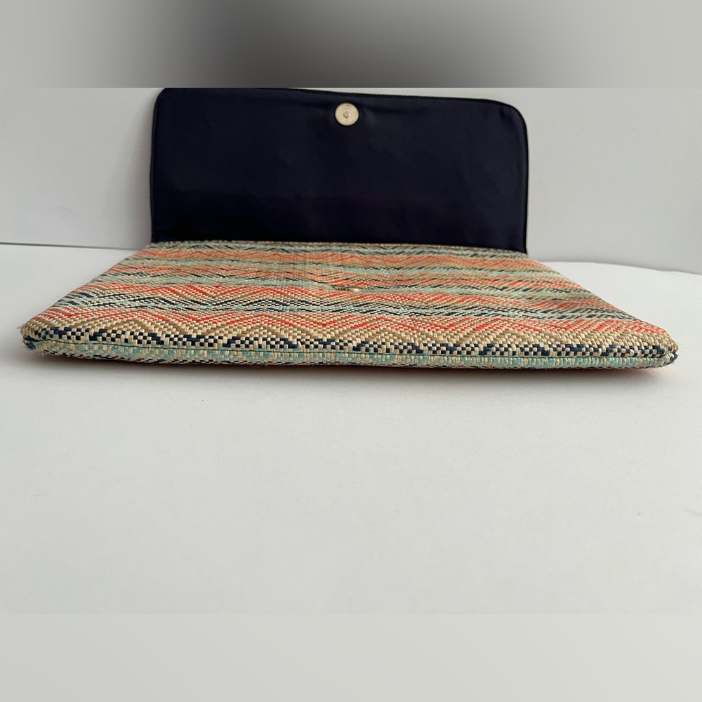 Kookai Multi Coloured Women’s Clutch Purse Bag Pre Owned Stain On Corner - Picture 5 of 15